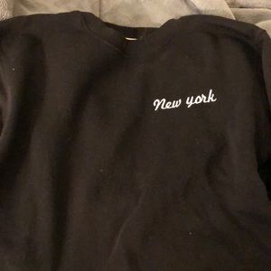 brandy Melville crop sweatshirt